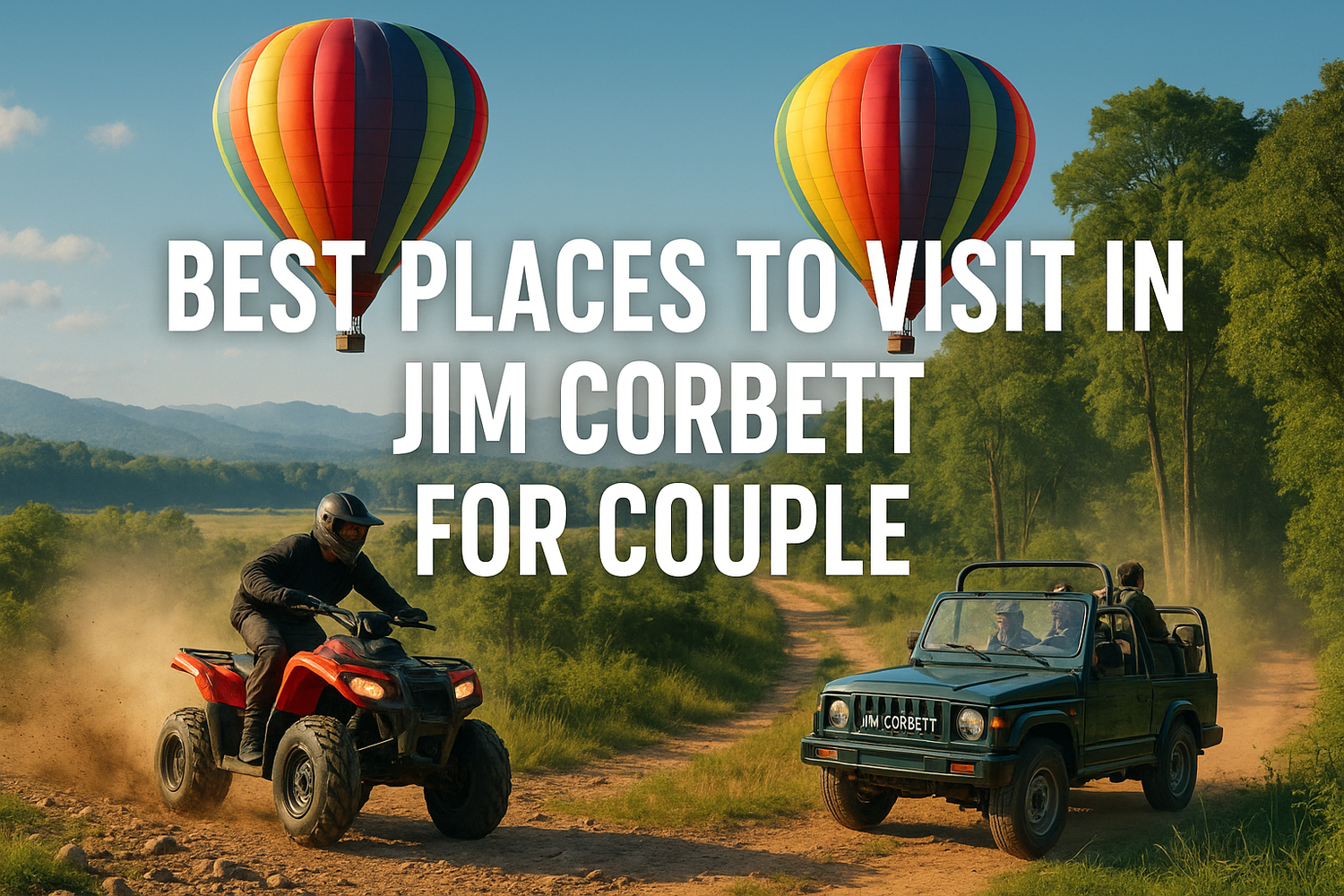 Best Places To Visit In Jim Corbett For Couple | AdventX Handpicked Spots & Adventure Activities
